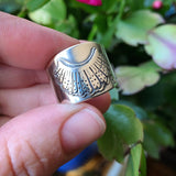 RBG "i dissent" Sterling Silver Ring