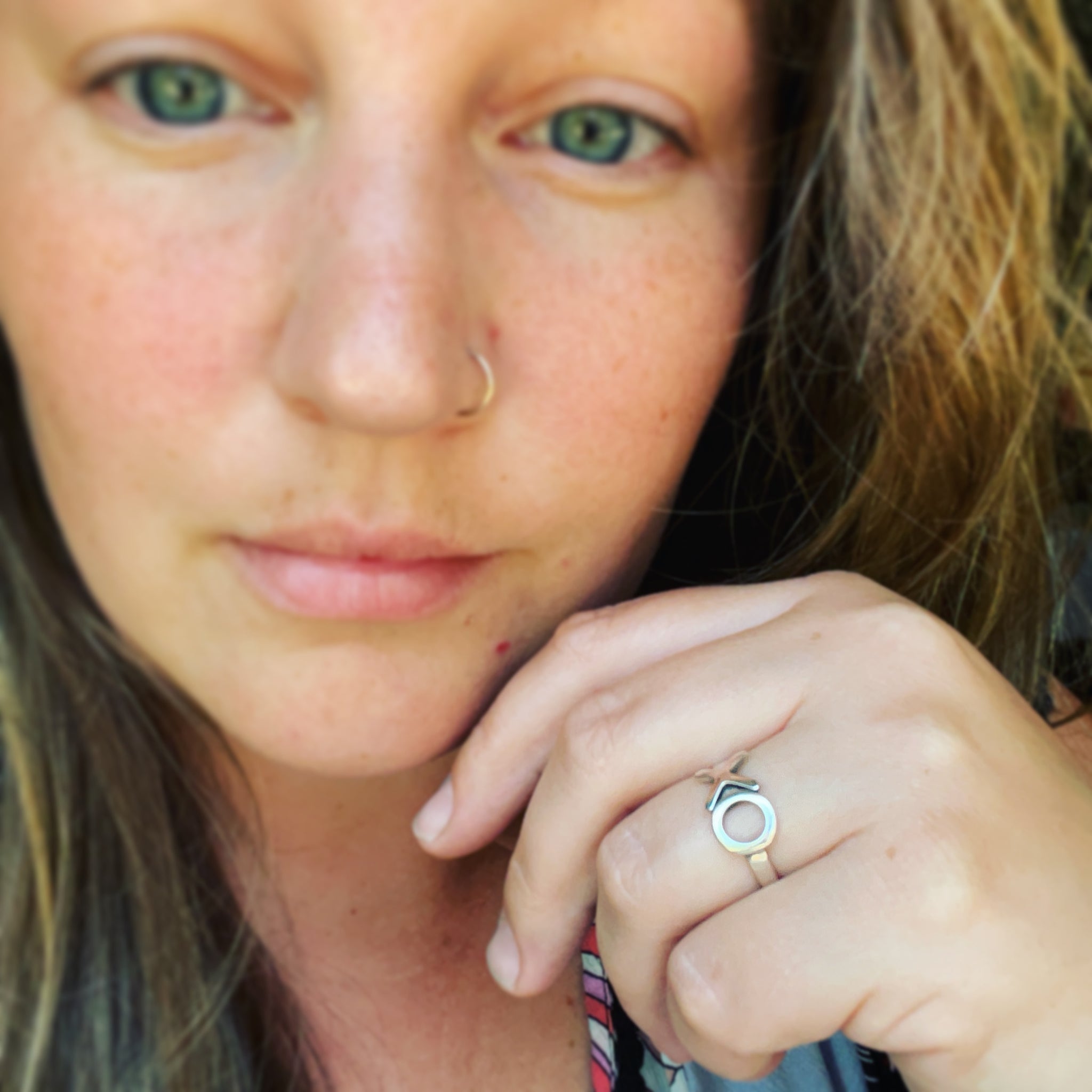 Rings – Tagged Lake Superior – Sarah Weber Silversmith
