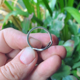Sterling Silver Peace Ring