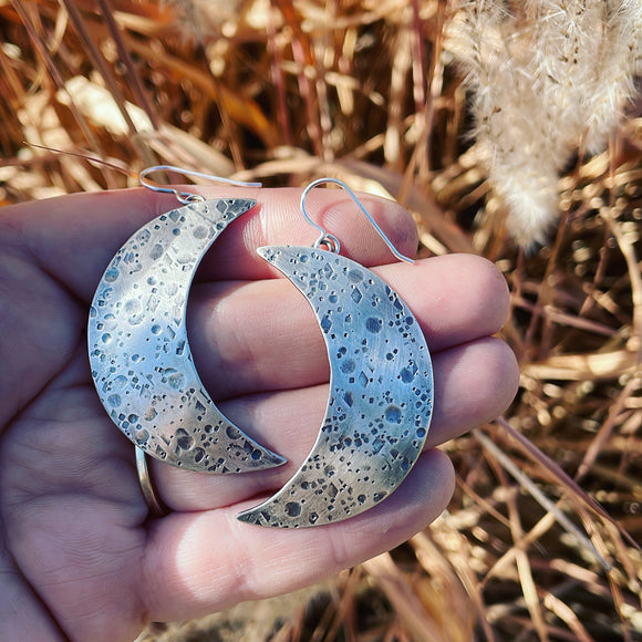 Sterling Silver Lake Superior Textured Ring – Sarah Weber Silversmith